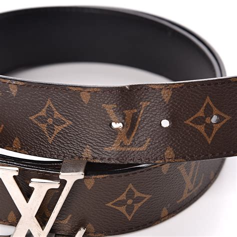 louis vuitton black belt womens